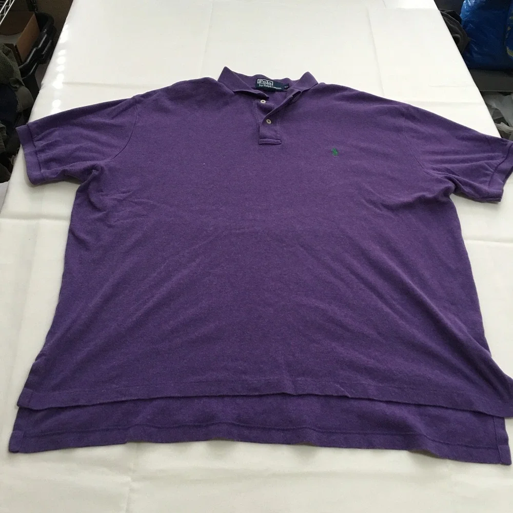 Polo Ralph Lauren Polo Shirt Mens XL Purple Preppy